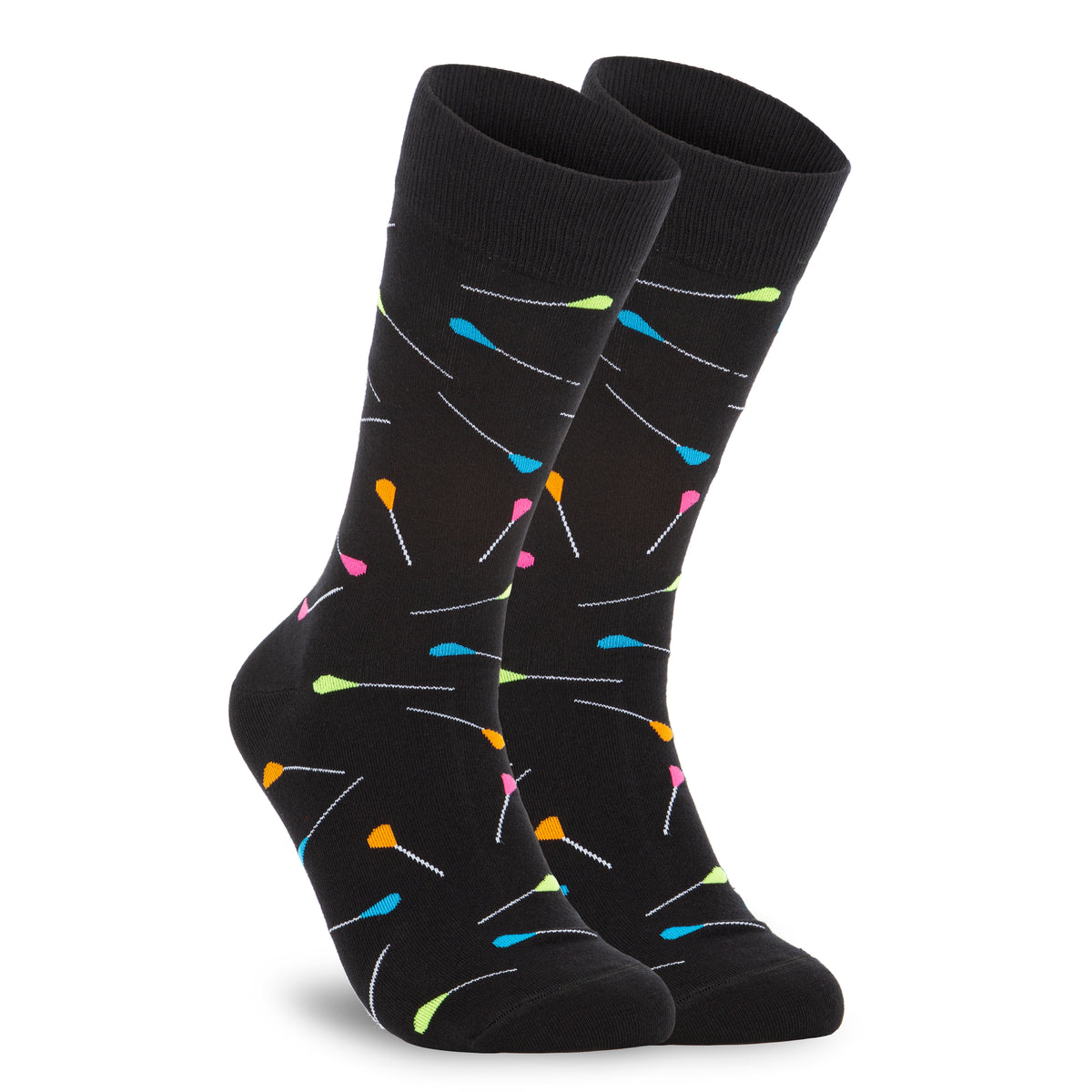 Lacrosse Socks With Neon Sticks
